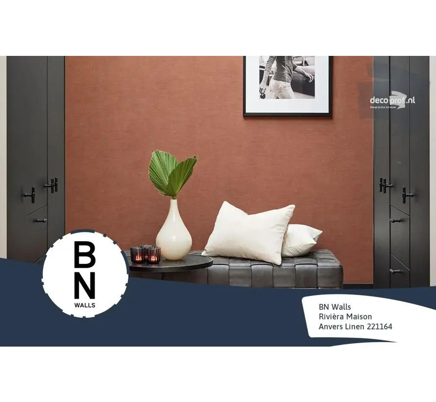 BN Riviera Maison 3 Behang 221161 Anvers Linen | Nieuwe Collectie 2022 - 1 Rol 