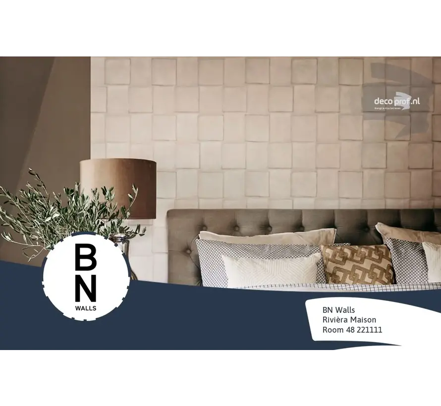 BN Riviera Maison 3 Behang 221111 Room 48 | Nieuwe Collectie 2022 - 1 Rol 