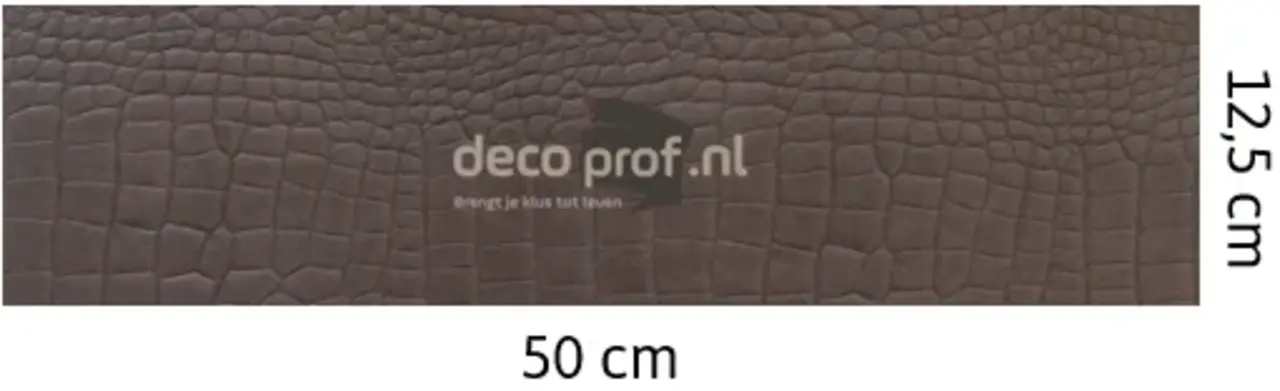 Walluxe Leathr Gracieus Grijs Croco Zelfklevend Walluxe Leathr Gracieus Grijs Croco Zelfklevend