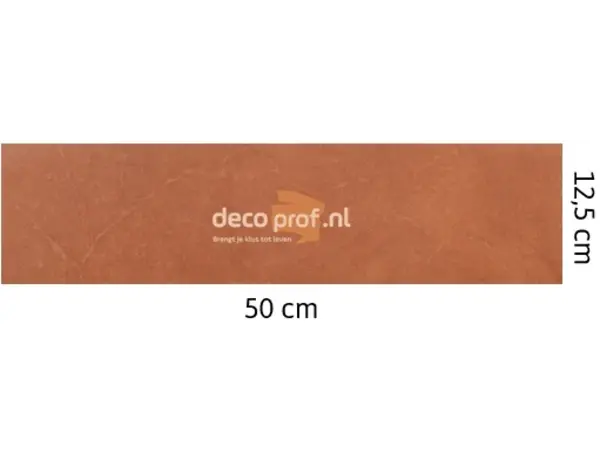 Walluxe Leathr Chicque Cognac Uni Zelfklevend Walluxe Leathr Chicque Cognac Uni Zelfklevend