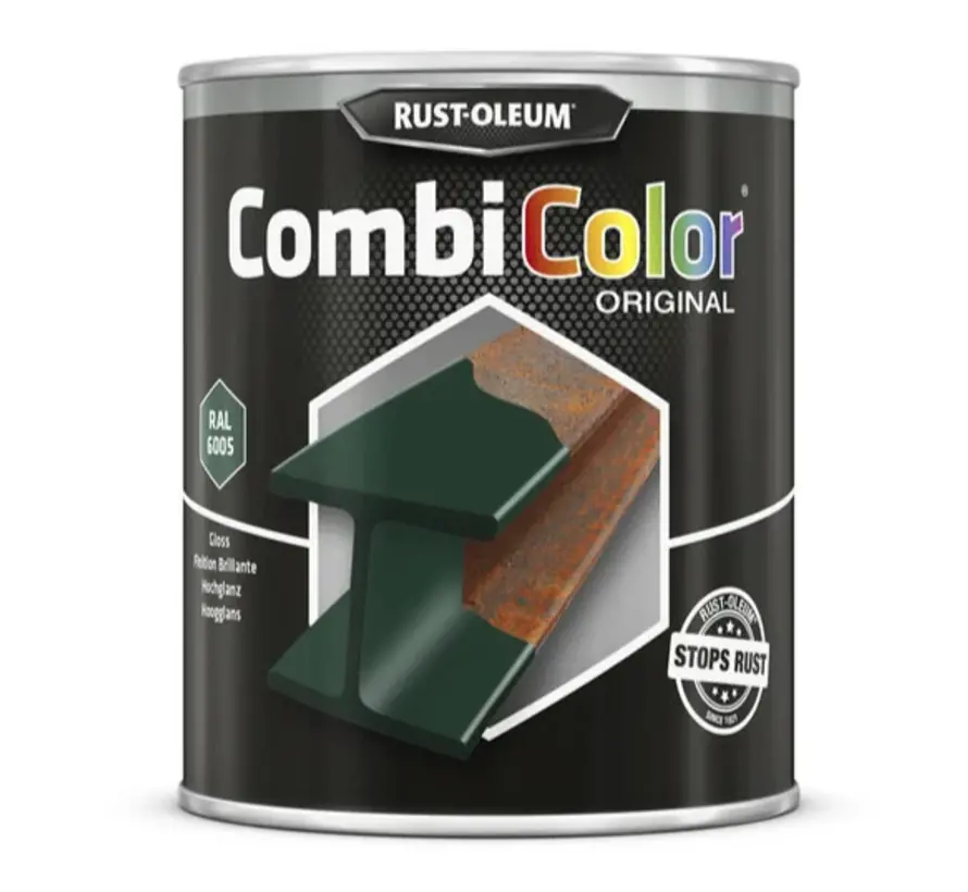 Rust-Oleum Combicolor 7337 Mossgroen Hoogglans RAL6005 - 250 ML