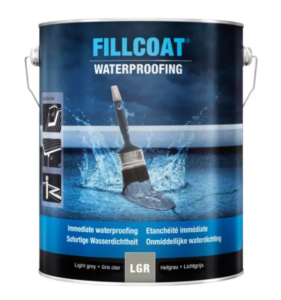 Rust-Oleum Fillcoat Fibres Vezel Donkergrijs Rust-Oleum Fillcoat Fibres Vezel Donkergrijs