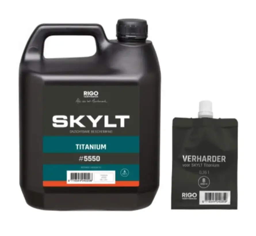 Skylt Titanium 5550 | 2K Blanke Lak Binnen - 1 LTR