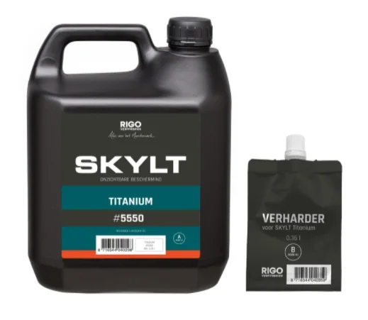 Titanium 5550 | 2K Blanke Lak Binnen | 4 LTR