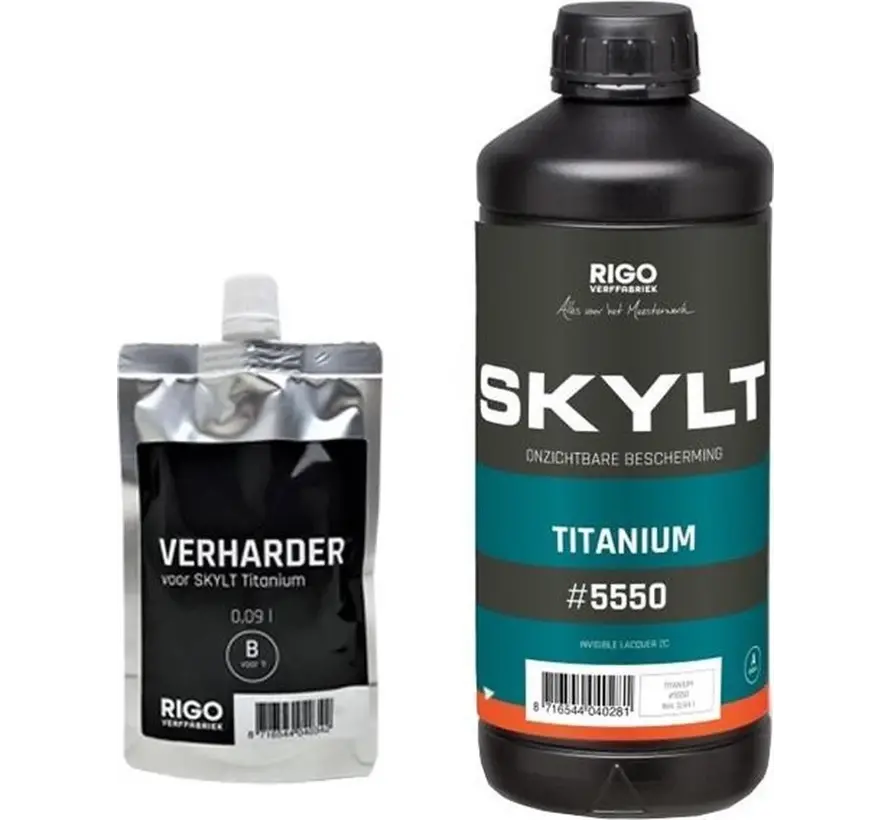 Skylt Titanium 5550 | 2K Blanke Lak Binnen - 1 LTR