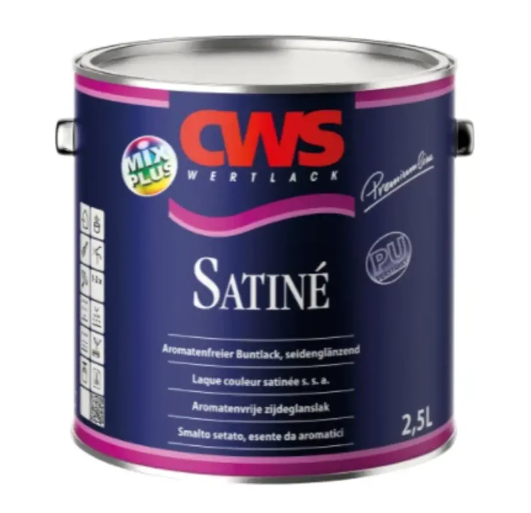 CWS Wertlack Satine Titan | Zijdeglans Lakverf Buiten