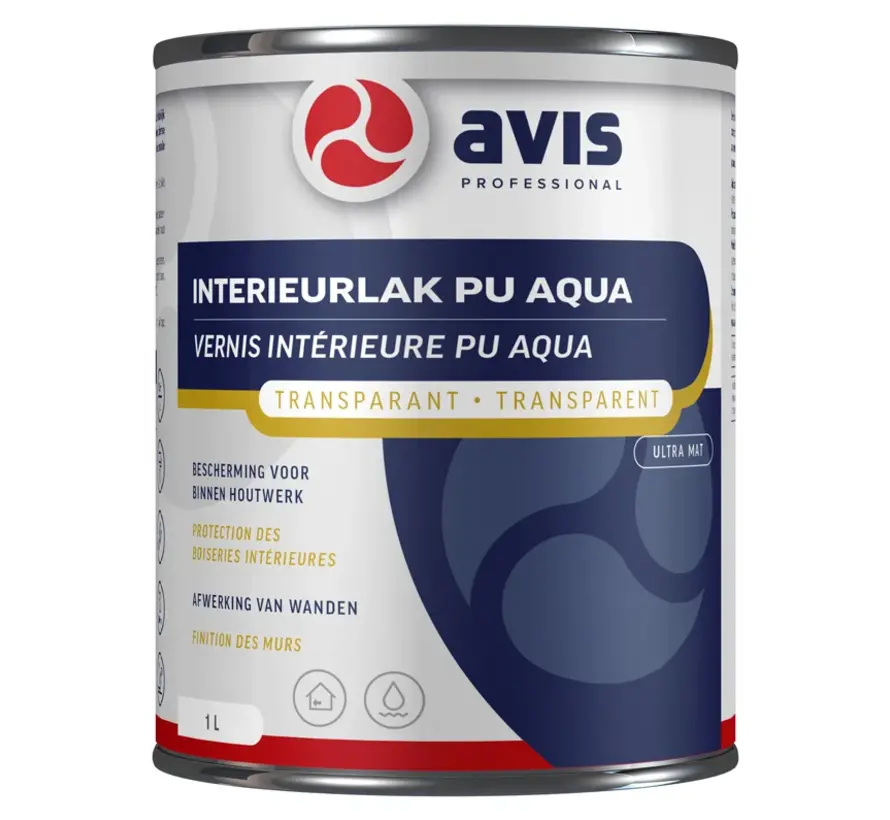 Avis Interieurlak PU Aqua Ultra Mat - 250 ML