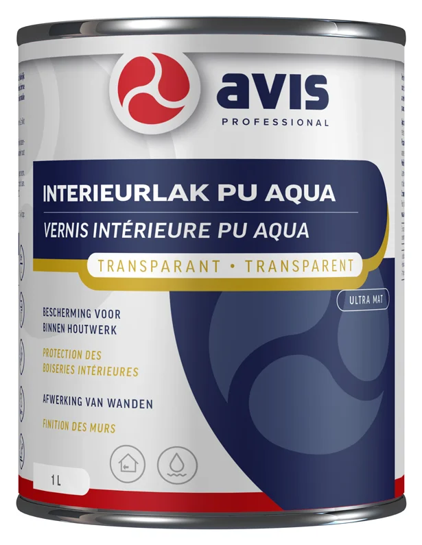 Interieurlak PU Aqua Ultra Mat | 1 LTR