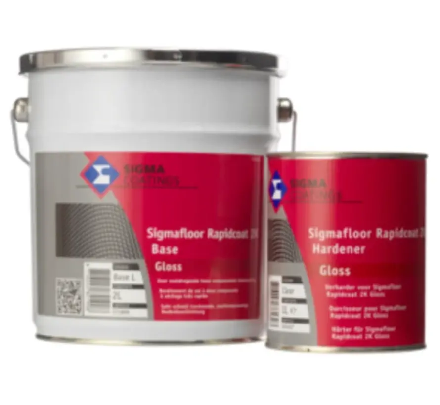 Sigma Sigmafloor Rapidcoat 2K Gloss | Hoogglans Vloerverf - 3 LTR 