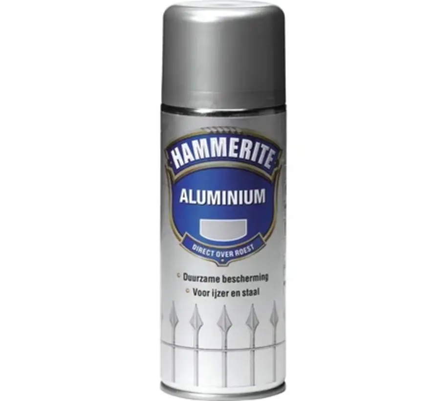 Hammerite Metaallak Aluminium Spuitbus - 400 ML