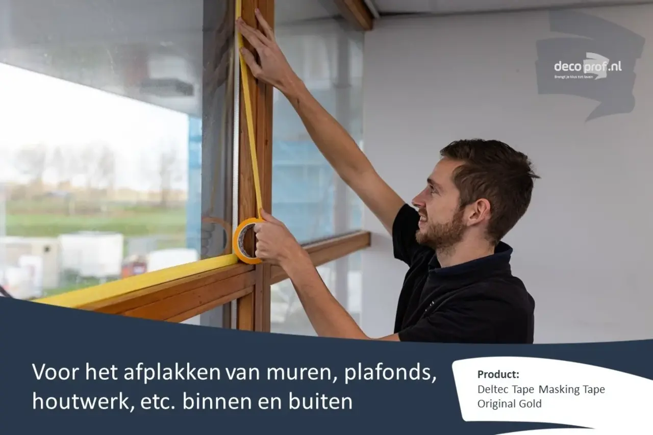 Deltec Tape Masking Tape Original Gold