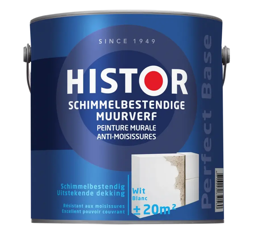 Histor Perfect Base Schimmelbestendige Muurverf - 1 LTR 