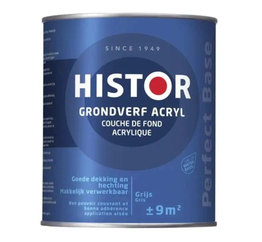 Histor Perfect Base Grondverf Acryl - 250 ML 