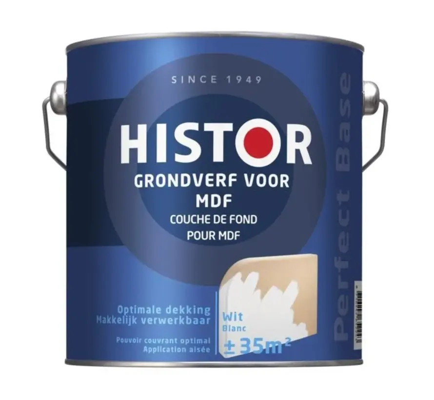 Histor Perfect Base Grondverf MDF - 250 ML 