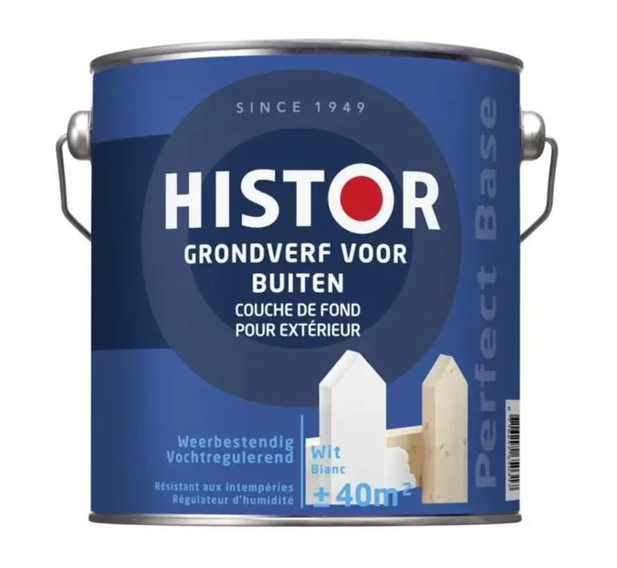 Histor Perfect Base Grondverf Buiten - 750 ML 