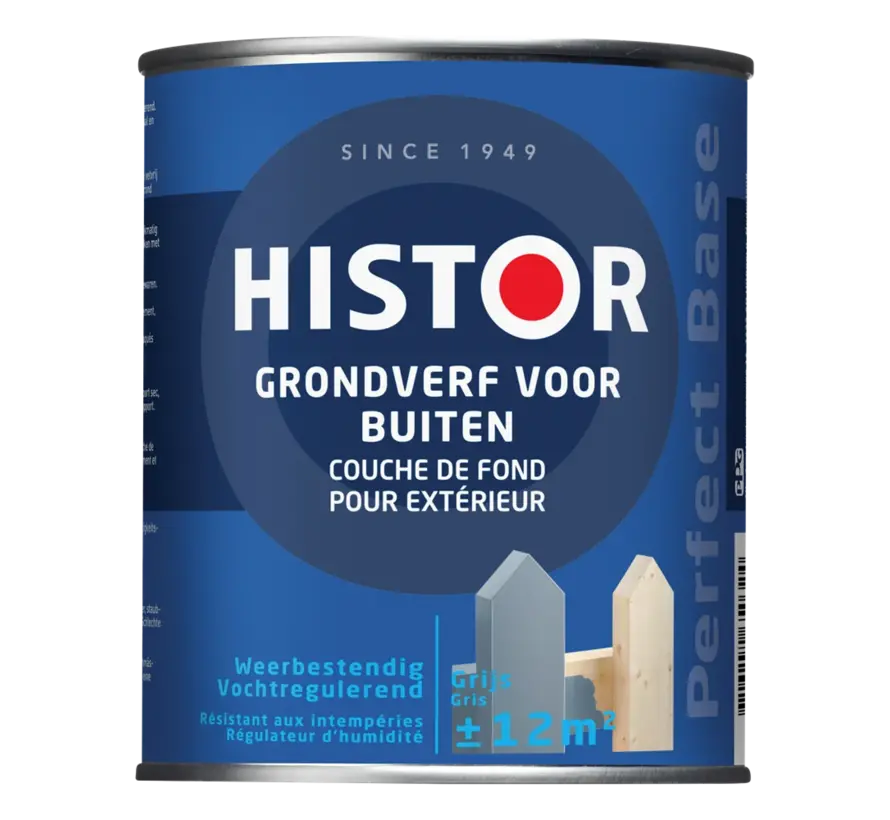 Histor Perfect Base Grondverf Buiten - 750 ML 