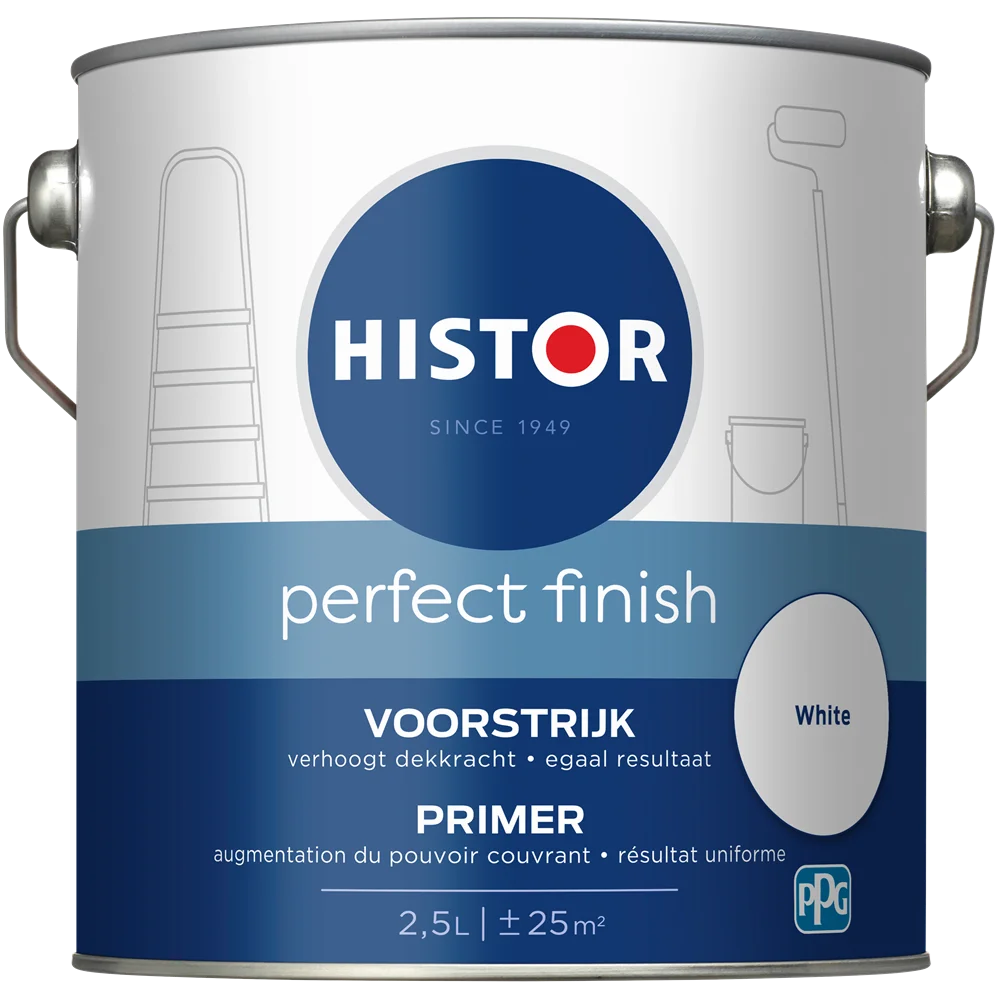 Histor Perfect Finish voorstrijk White 25 liter