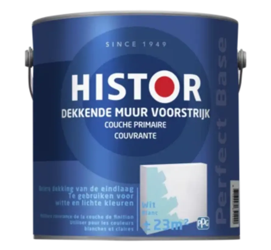 Histor Perfect Base Dekkende Muurvoorstrijk - 1 LTR 