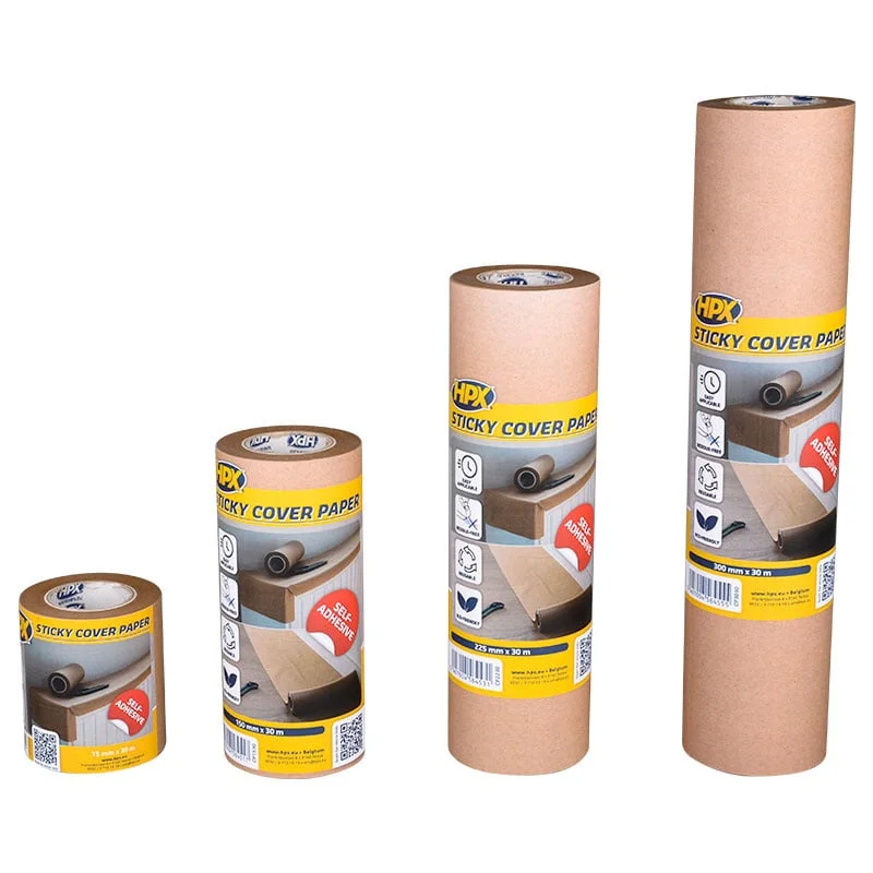 Zelfklevend Afdekpapier | 300mm x 30mtr