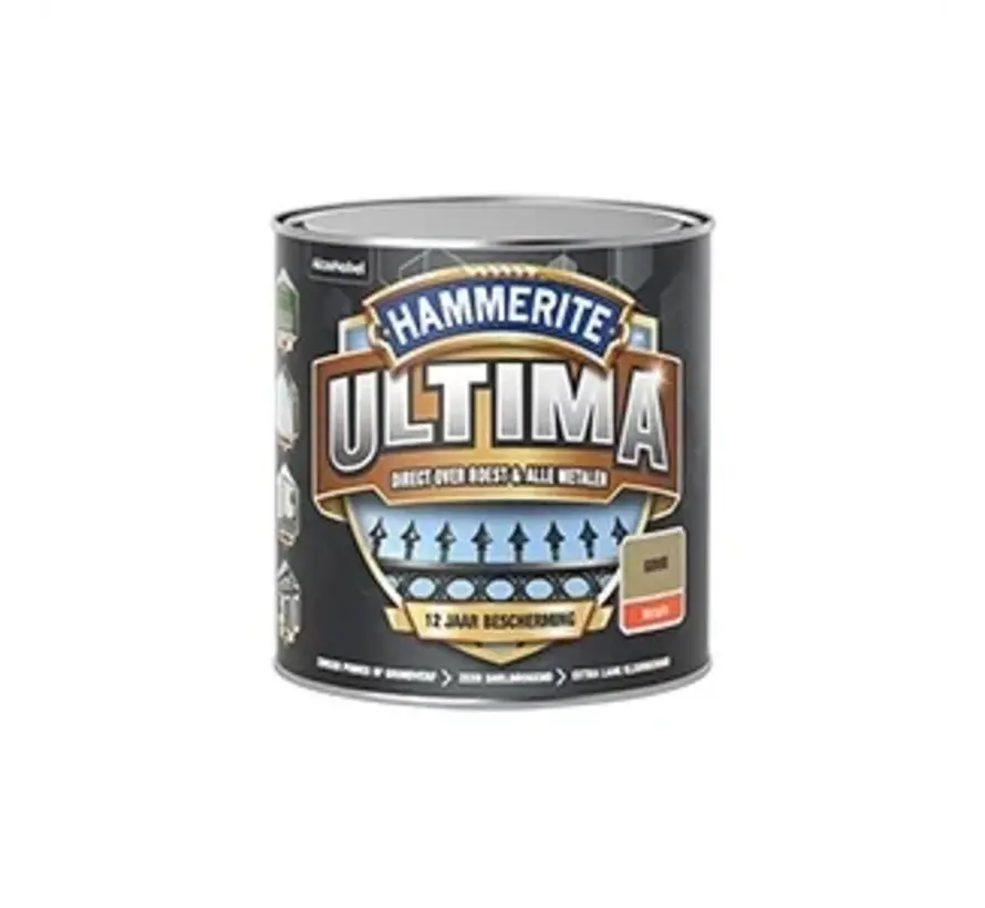 Hammerite Ultima Metallics Goud - 250 ML