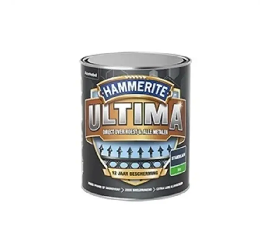 Hammerite Ultima Mat Stand Blauw - 750 ML