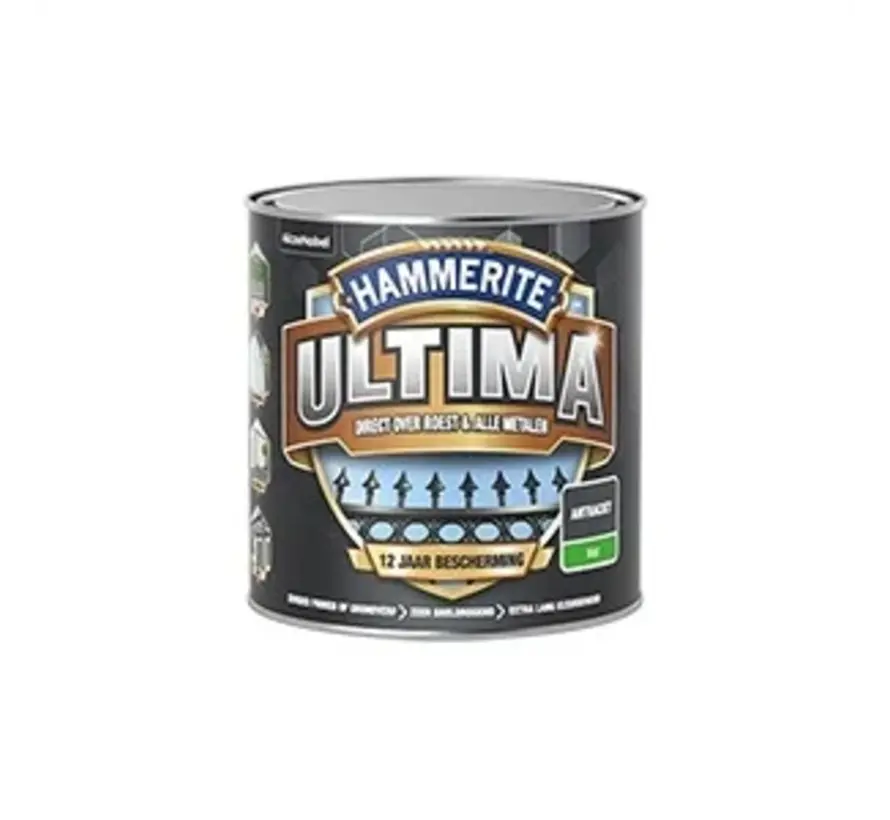 Hammerite Ultima Mat Antraciet - 750 ML