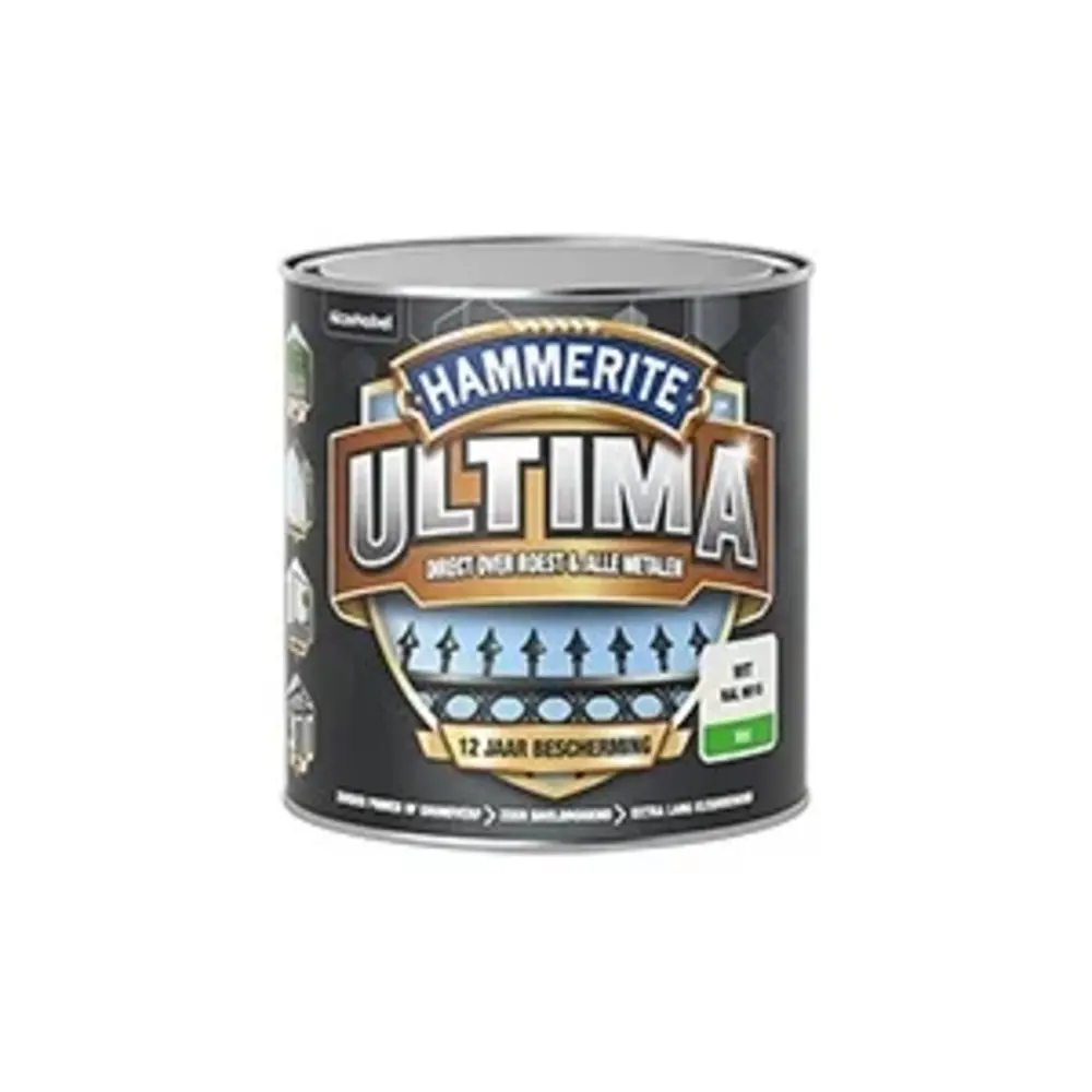 Hammerite Ultima Mat Wit RAL 9016 Hammerite Ultima Mat Wit RAL 9016