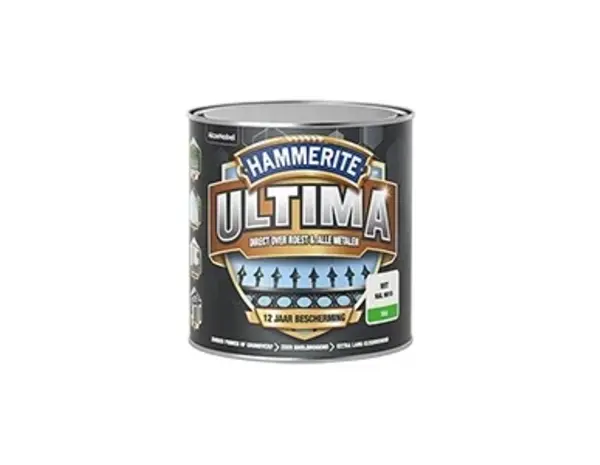 Hammerite Ultima Mat Wit RAL 9016 Hammerite Ultima Mat Wit RAL 9016
