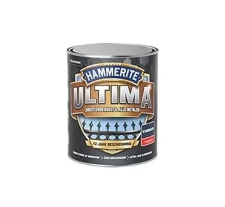 Hammerite Ultima Hoogglans Stand Blauw - 750 ML
