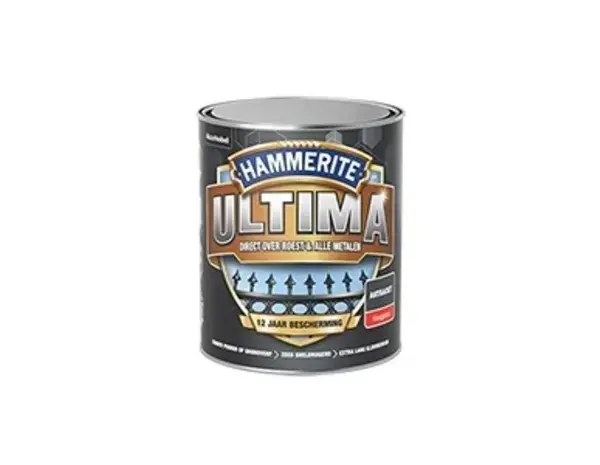Hammerite Ultima Hoogglans Antraciet Hammerite Ultima Hoogglans Antraciet