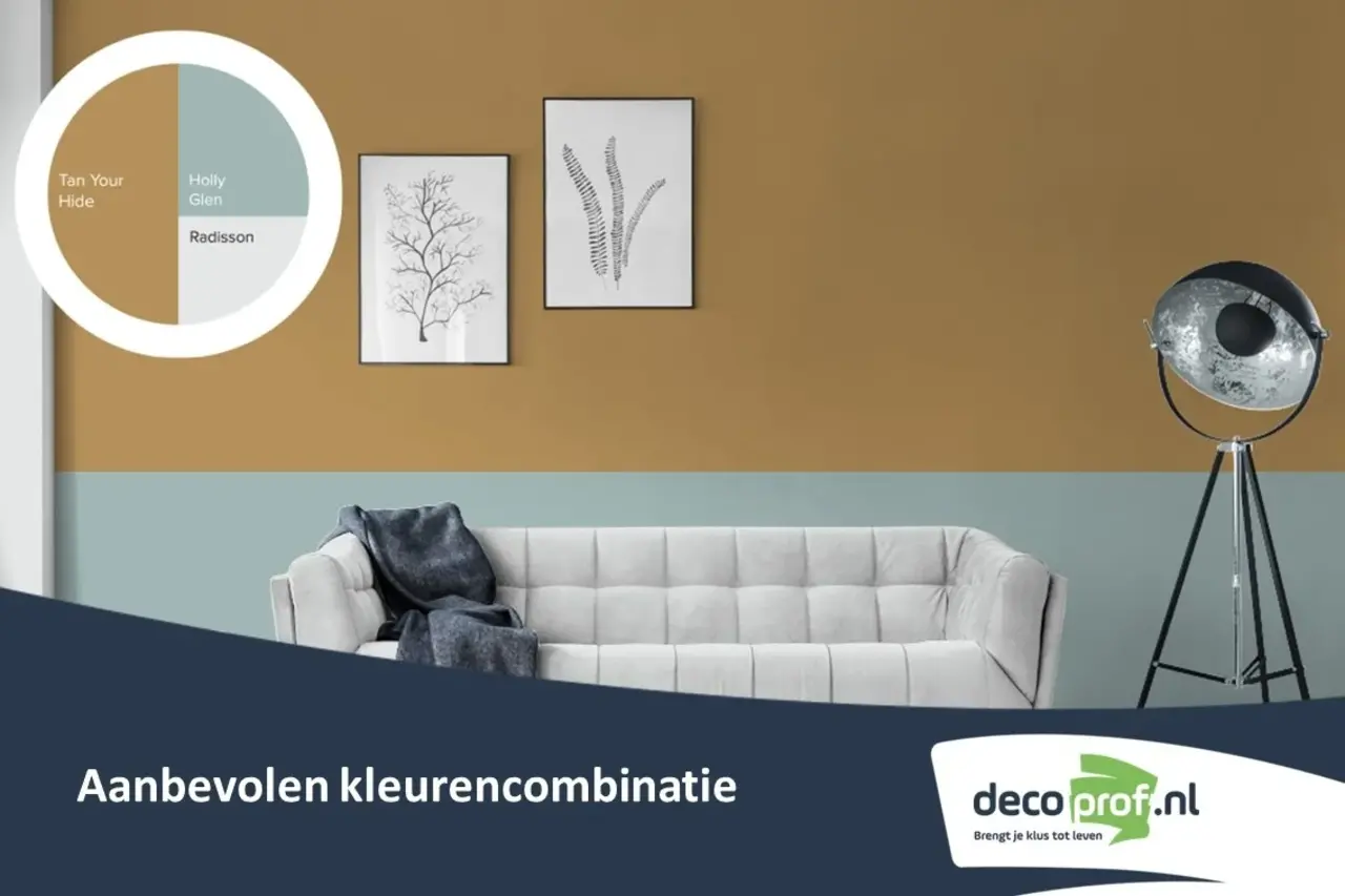 Kleurstaal Histor Colortester Tan Your Hide PPG1091-6 | Zelfklevende Kleurstaal