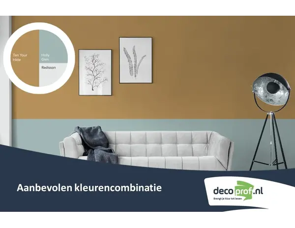 Kleurstaal Histor Colortester Tan Your Hide PPG1091-6 | Zelfklevende Kleurstaal