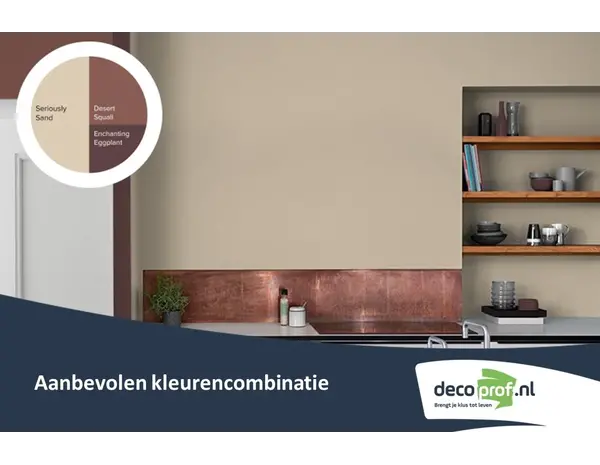 Kleurstaal Histor Colortester Seriously Sand PPG1085-3 | Zelfklevende Kleurstaal