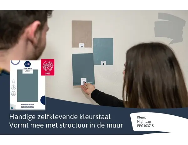 Kleurstaal Histor Colortester Nightcap PPG1037-5 | Zelfklevende Kleurstaal Kleurstaal Histor Colortester Nightcap PPG1037-5 | Zelfklevende Kleurstaal