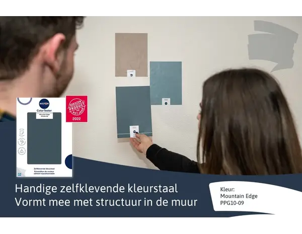 Kleurstaal Histor Colortester Mountain Edge PPG10-09 | Zelfklevende Kleurstaal