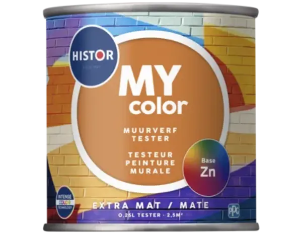 Kleurstaal Histor Colortester In The Buff PPG1019-2 | Zelfklevende Kleurstaal