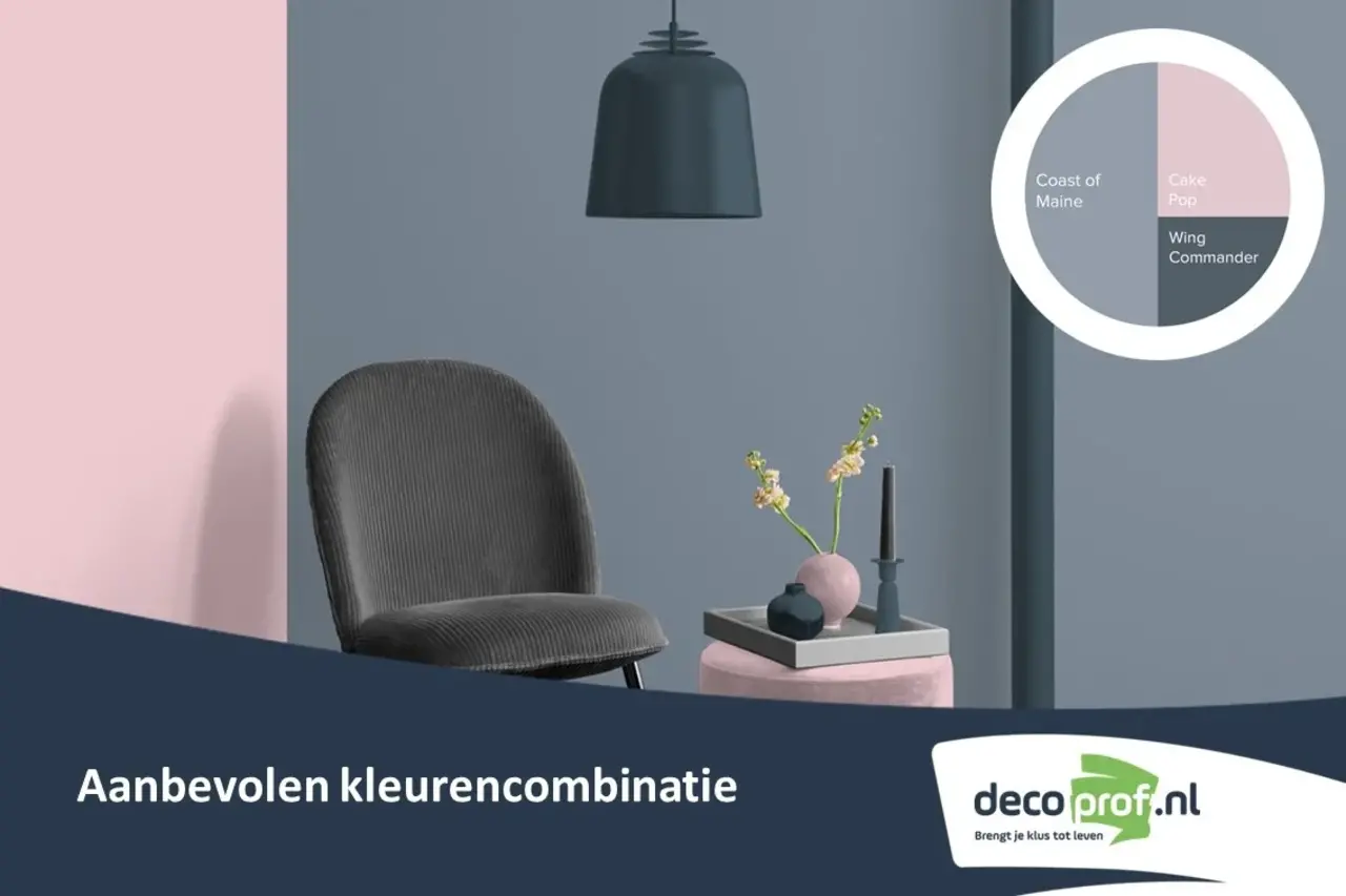 Kleurstaal Histor Colortester Coast Of Maine PPG10-20 | Zelfklevende Kleurstaal