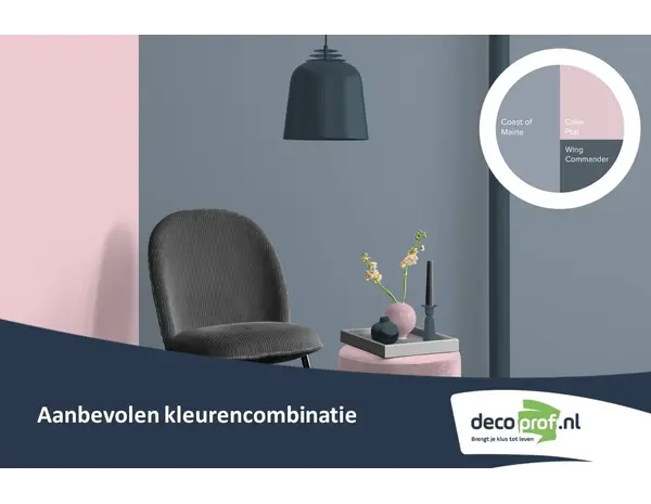 Kleurstaal Histor Colortester Coast Of Maine PPG10-20 | Zelfklevende Kleurstaal