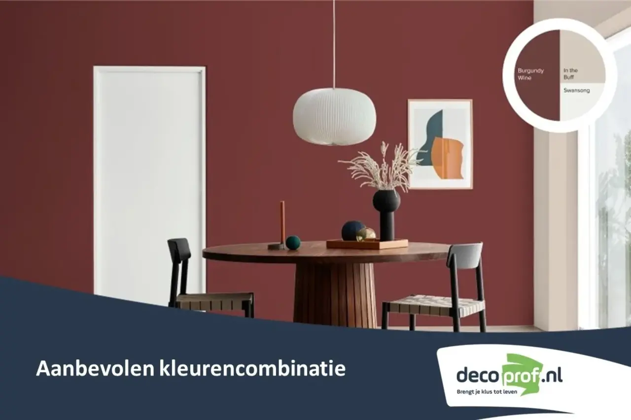 Kleurstaal Histor Colortester Burgundy Wine PPG1053-7 | Zelfklevende Kleurstaal Kleurstaal Histor Colortester Burgundy Wine PPG1053-7 | Zelfklevende Kleurstaal