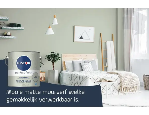 Histor Perfect Finish Muurverf Mat Gull Feather PPG1129-3 Histor Perfect Finish Muurverf Mat Gull Feather PPG1129-3