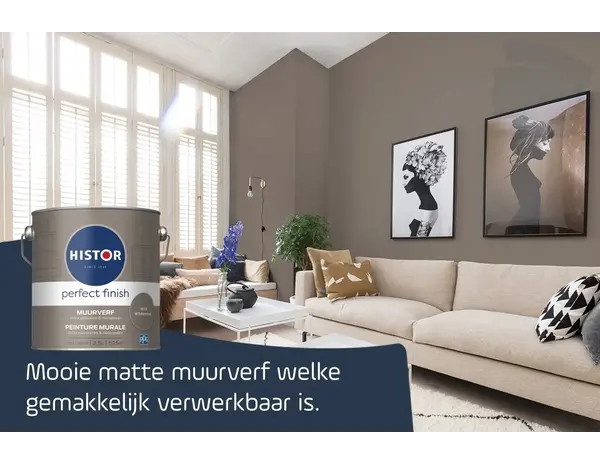 Histor Perfect Finish Muurverf Mat Wild Wilderness PPG1019-5 Histor Perfect Finish Muurverf Mat Wild Wilderness PPG1019-5