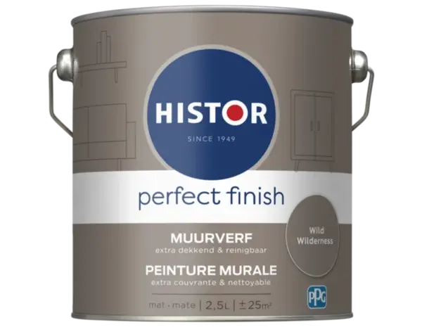 Histor Perfect Finish Muurverf Mat Wild Wilderness PPG1019-5 Histor Perfect Finish Muurverf Mat Wild Wilderness PPG1019-5