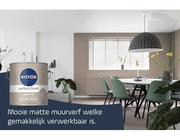 Histor Perfect Finish Muurverf Mat  Latte Ice PPG18-03