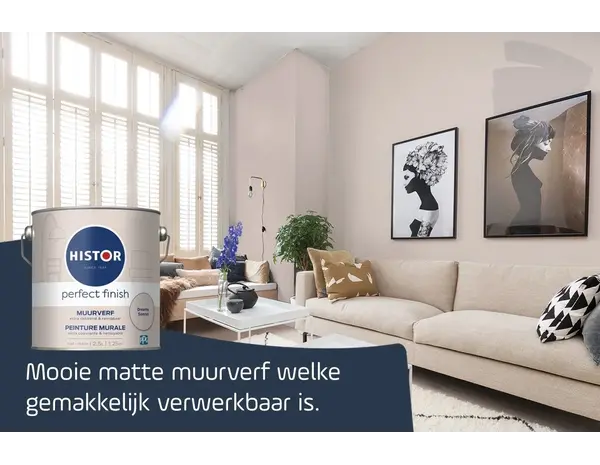 Histor Perfect Finish Muurverf Mat Dreamy Sonnet PPG1061-2