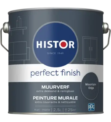Histor Perfect Finish Muurverf Mat Mountain Edge PPG10-09