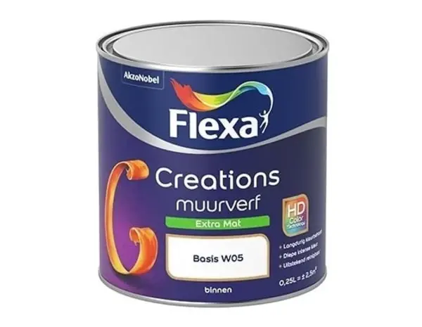 Kleurstaal Creations Muurverf Tester Extra Mat