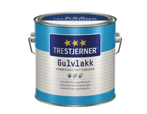 Jotun Trestjerner Gulvlakk Silkematt Waterborne | Zijdematte Blanke Lak Jotun Trestjerner Gulvlakk Silkematt Waterborne | Zijdematte Blanke Lak