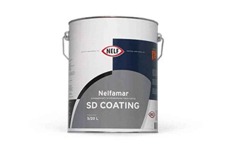 Nelfamar SD Coating | Zijdeglans Buitenlak | 1 LTR | Kleur