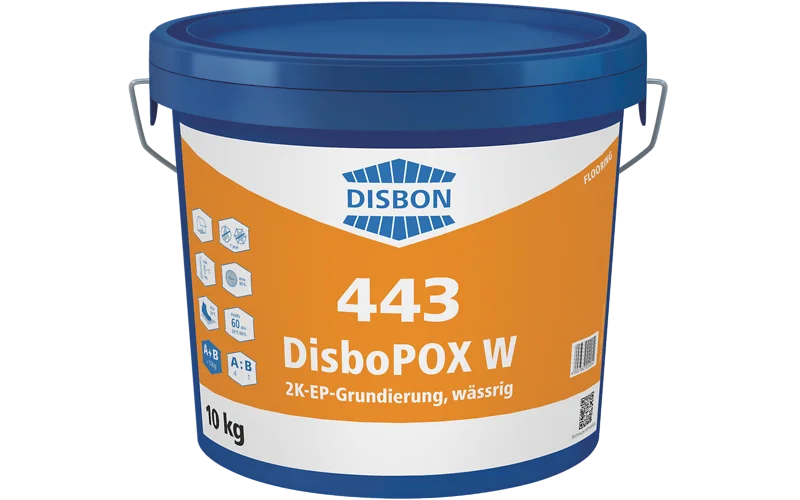 Disbopox W 443 | Vloervoorstrijk Binnen | 5 LTR