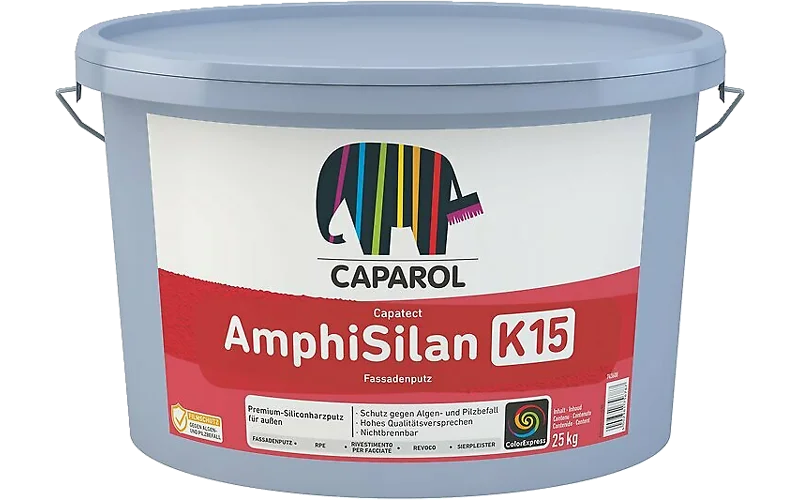 Capatect Amphisilan Fassadenputz K15 | 25 KG | Sierpleister Buiten | 1,5 mm | Wit